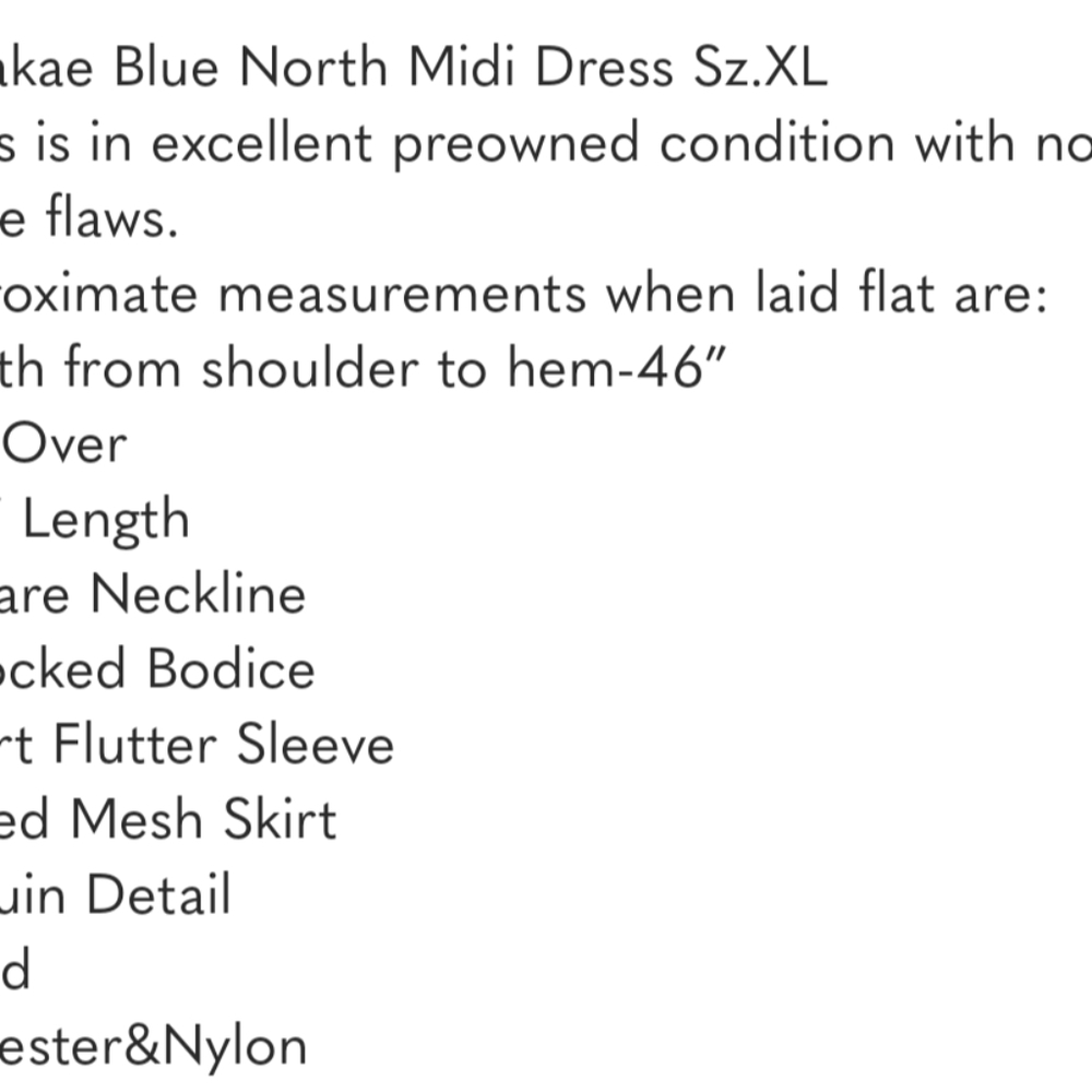 JessaKae Pale Blue Tiered Midi Dress - Picture 15 of 15